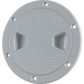 Round Deck Hatch SEAFLO 151mm or 6" Internal 198mm or 7.8" Ext White